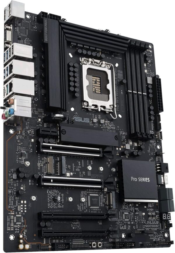 ASUS Pro WS W680-ACE IPMI ATX Motherboard ( Intel Socket LGA1700, Support Intel Core 14th & 13th Gen Processors, Intel Core 12th Gen, Pentium Gold and Celeron CPU, 4 x DDR5 Ram slots, Max 192GB Memory )