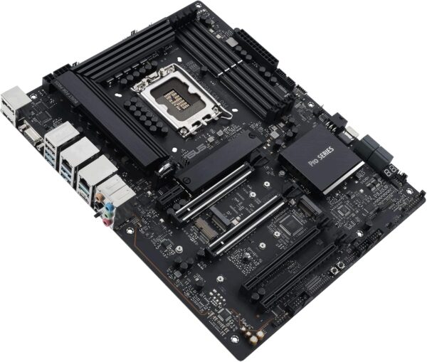 ASUS Pro WS W680-ACE IPMI ATX Motherboard ( Intel Socket LGA1700, Support Intel Core 14th & 13th Gen Processors, Intel Core 12th Gen, Pentium Gold and Celeron CPU, 4 x DDR5 Ram slots, Max 192GB Memory ) - Image 3