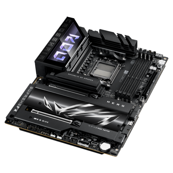 ASUS ROG CROSSHAIR X870E HERO ATX Motherboard ( AMD Socket AM5, Support AMD Ryzen 9000 & 8000 & 7000 Series Desktop CPU, 4 x DDR5 Ram Slots, Max 256GB Memory ) - Image 4