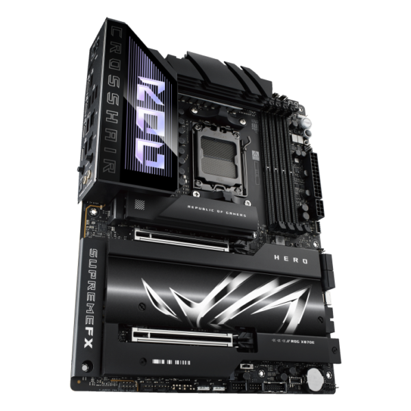 ASUS ROG CROSSHAIR X870E HERO ATX Motherboard ( AMD Socket AM5, Support AMD Ryzen 9000 & 8000 & 7000 Series Desktop CPU, 4 x DDR5 Ram Slots, Max 256GB Memory ) - Image 2