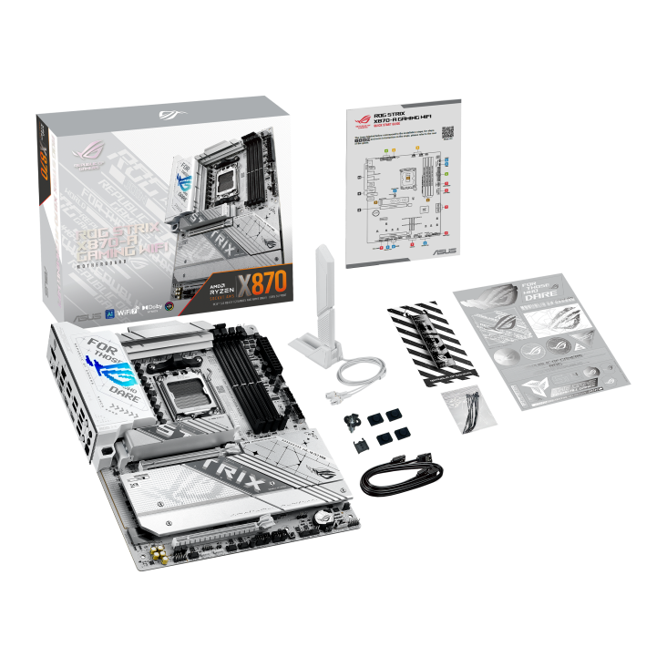 ASUS ROG STRIX X870-A GAMING WIFI ATX Motherboard ( AMD Socket AM5, Support AMD Ryzen 9000 & 8000 & 7000 Series CPU, 4 x DDR5 Ram slots, Max 256GB Memory ) - Image 8