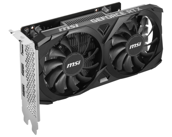 MSI GeForce GeForce RTX 3050 VENTUS 2X E 6G OC 6GB GDDR6 96-bit Graphics Card Dual Fans - Image 4