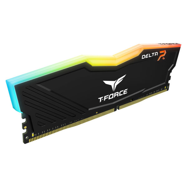 TeamGroup T-Force Delta RGB 8GB (8GBx1) DDR4 3200MHz CL16 Black Desktop RAM ( TF3D48G3200HC16F01 ) - Image 3