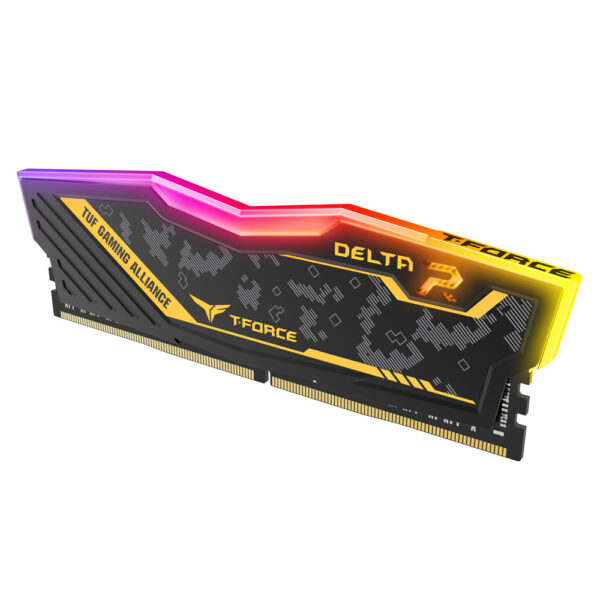 TeamGroup T-Force Delta TUF Gaming Alliance RGB 32GB (16GBx2) DDR4 3200MHz CL16 Desktop Gaming RAM ( TF9D432G3200HC16FDC01 ) - Image 2
