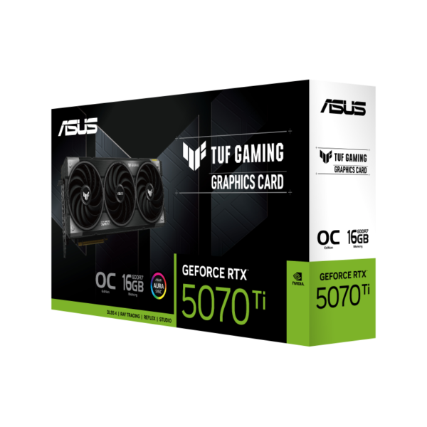 ASUS TUF Gaming GeForce RTX 5070 Ti 16GB GDDR7 OC Edition Gaming Graphics Card With Triple Fans ( TUF-RTX5070TI-O16G-GAMING ) - Image 7