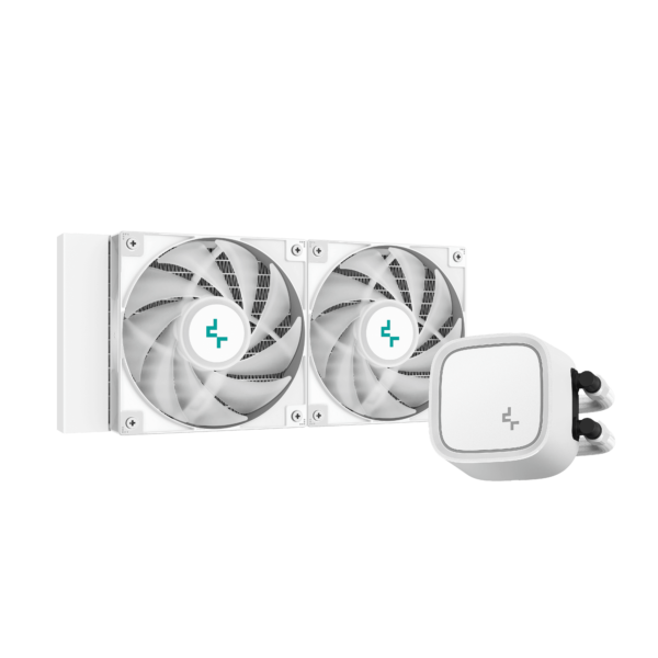 Deepcool LE520 WH 240mm White Liquid CPU Cooler With 2 x 120mm New High-Performance ARGB Fans ( R-LE520-WHAMMN-G-1 ) - Image 3