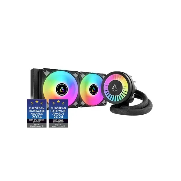 Arctic Liquid Freezer III 240 A-RGB Liquid Multi Compatible All-in-One CPU Water Cooler With 2 x 120mm P12 PWM PST A-RGB Fans ( ACFRE00142A )