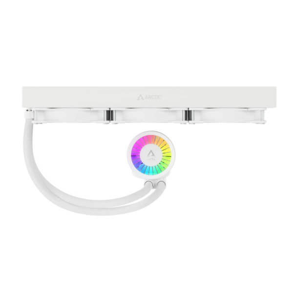 Arctic Liquid Freezer III 420 A-RGB 420mm Multi Compatible All-in-One CPU Water Cooler With 3x P14 PWM PST A-RGB Fan ( ACFRE00153A ) - Image 3