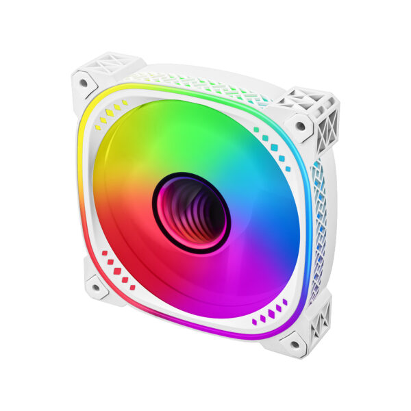 Ant Esports Spectraflow ARGB White 120mm Triple Pack Chassis Fan ( AESP0261 ) - Image 7