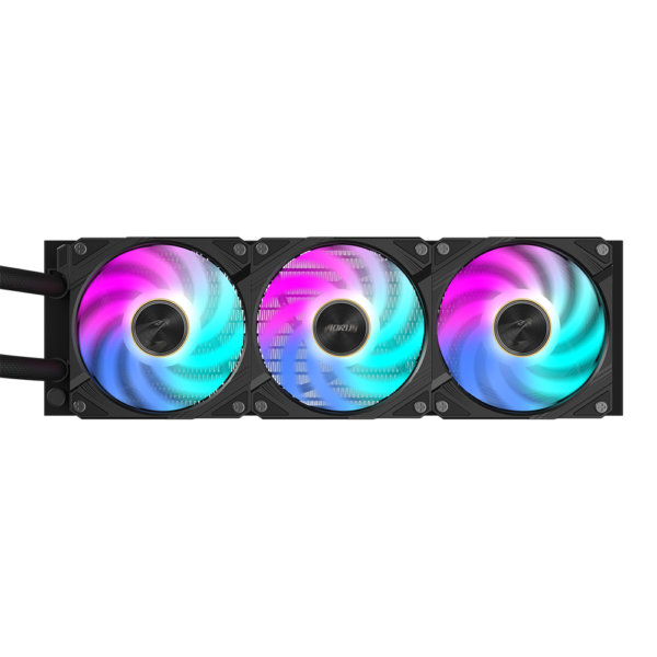 Gigabyte AORUS WATERFORCE X II 360 360mm Black CPU Liquid Cooler With 3 x 120mm ARGB Fans - Image 4
