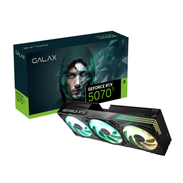Galax GeForce RTX 5070 Ti EX Gamer 1-Click OC 16GB GDDR7 256-bit Gaming Graphics Card With Triple Fans ( 57IZN6MDBUEX )