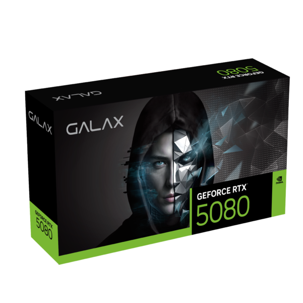 GALAX GeForce RTX 5080 1-Click OC 16GB GDDR7 256-bit Gaming Graphics Card With Triple Fans ( 58NZN6MDBBOC ) - Image 5