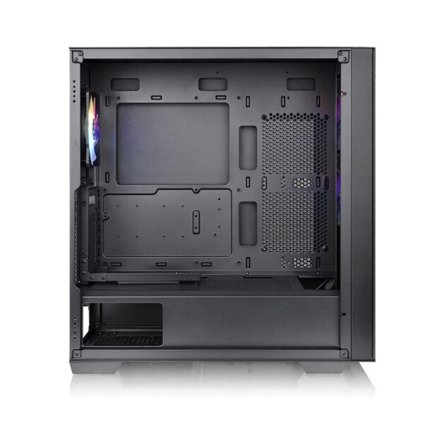 Thermaltake Divider 370 TG ARGB Mid Tower E-ATX 3mm Tempered Glass Black Chassis With Three Preinstalled 120mm ARGB PWM Fans ( CA-1S4-00M1WN-00 ) - Image 4