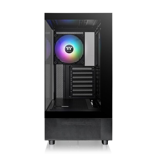Thermaltake View 270 TG ARGB Mid Tower E-ATX Tempered Glass Black Chassis With Pre-installed One CT140 ARGB Sync PC Cooling Fan ( CA-1Y7-00M1WN-03 ) - Image 2