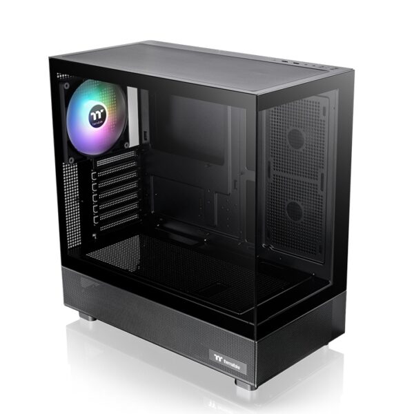 Thermaltake View 270 TG ARGB Mid Tower E-ATX Tempered Glass Black Chassis With Pre-installed One CT140 ARGB Sync PC Cooling Fan ( CA-1Y7-00M1WN-03 ) - Image 5