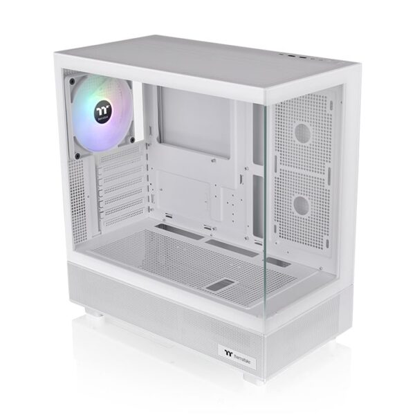 Thermaltake View 270 TG ARGB Snow Mid Tower E-ATX Tempered Glass Chassis With Pre-installed CT140 ARGB Sync PC Cooling Fan ( CA-1Y7-00M6WN-00 ) - Image 3