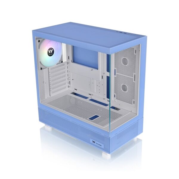 Thermaltake View 270 TG ARGB Hydrangea Blue Mid Tower E-ATX Tempered Glass Chassis With A Pre-installed CT140 ARGB Sync PC Cooling Fan ( CA-1Y7-00MFWN-00 ) - Image 5