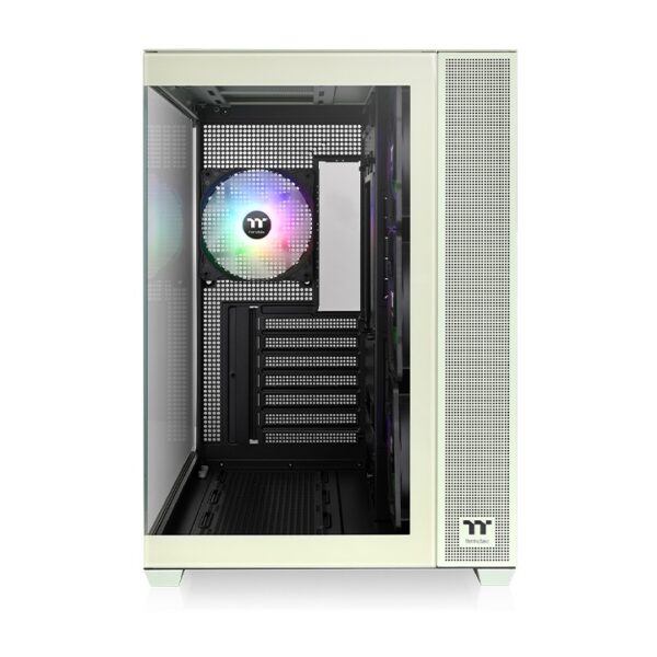 Thermaltake View 380 TG ARGB Matcha Green Mid Tower ATX Tempered Glass Chassis With Pre-installed Four Hydraulic Bearing 120mm ARGB Lite Fans ( CA-1Z2-00MEWN-00 ) - Image 2