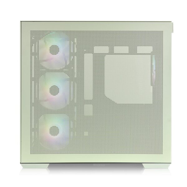 Thermaltake View 380 TG ARGB Matcha Green Mid Tower ATX Tempered Glass Chassis With Pre-installed Four Hydraulic Bearing 120mm ARGB Lite Fans ( CA-1Z2-00MEWN-00 ) - Image 4