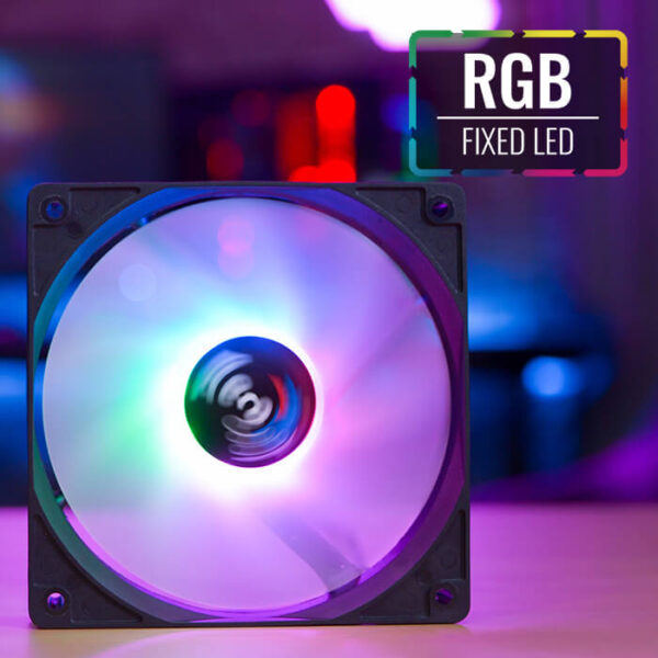 AeroCool Frost 12 12CM FRGB 120mm Single Pack PC Fan ( FROST-12-FRGB ) - Image 8