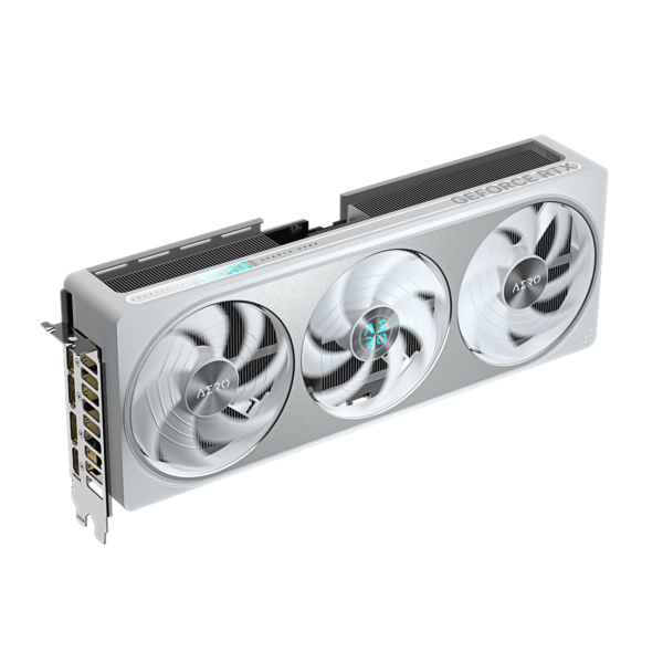 Gigabyte GeForce RTX 5070 AERO OC 12G 12 GB GDDR7 192 bit White Gaming Graphics Card With Triple Fans ( GV-N5070AERO OC-12GD ) - Image 2