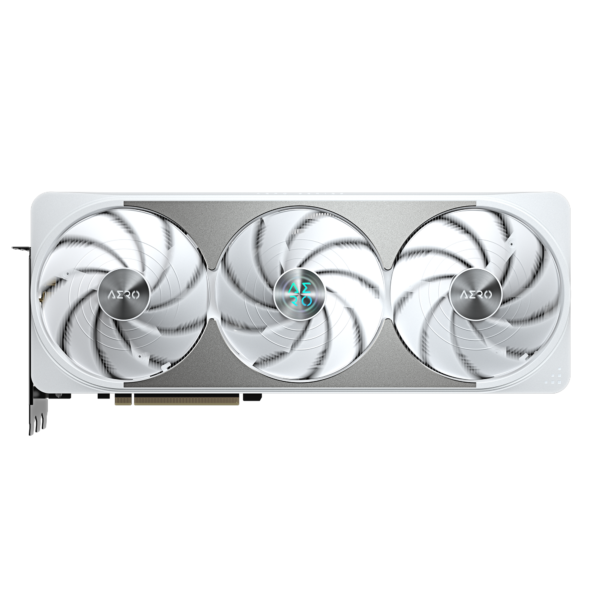 Gigabyte GeForce RTX 5070 Ti AERO OC 16G 16GB GDDR7 256 bit White Gaming Graphics Card With Triple Fans ( GV-N507TAERO OC-16GD ) - Image 2