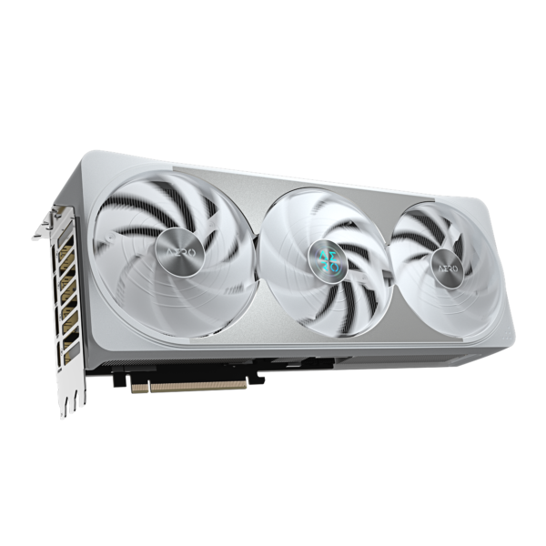 Gigabyte GeForce RTX 5070 Ti AERO OC 16G 16GB GDDR7 256 bit White Gaming Graphics Card With Triple Fans ( GV-N507TAERO OC-16GD ) - Image 3