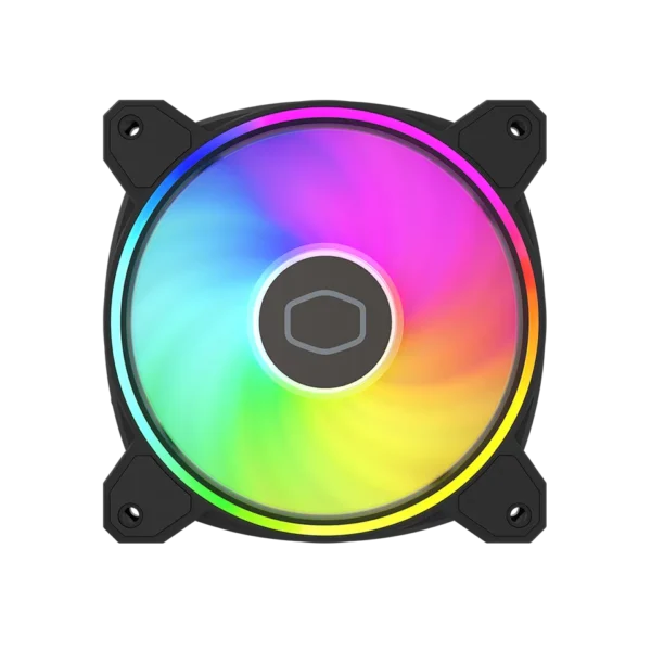 Cooler Master MasterFan MF120 Halo²120mm Single Pack Addressable Gen 2 RGB Cabinet Fan ( MFL-B2DN-21NP2-R2 )