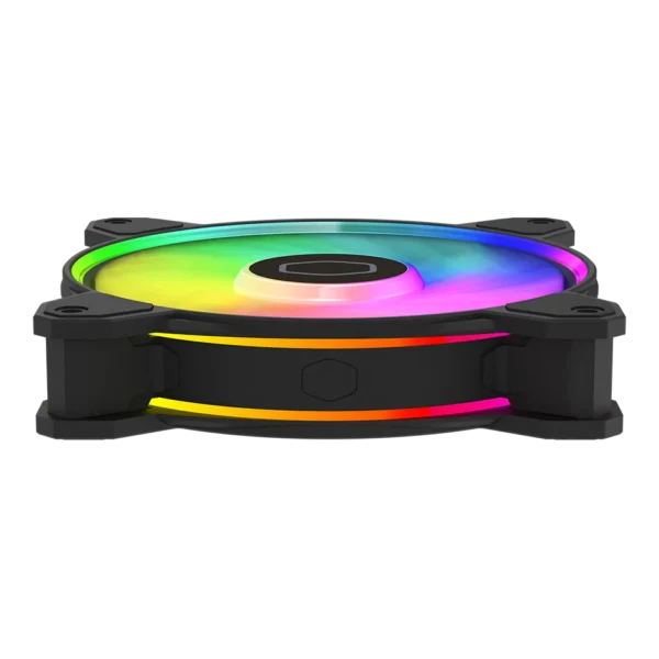 Cooler Master MasterFan MF120 Halo²120mm Single Pack Addressable Gen 2 RGB Cabinet Fan ( MFL-B2DN-21NP2-R2 ) - Image 3