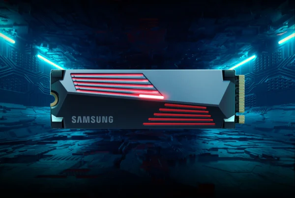 Samsung 990 PRO Heatsink 2TB M.2 NVMe 2.0 PCIe Gen4 Internal SSD ( MZ-V9P2T0CW ) - Image 3
