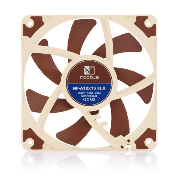 Noctua NF-A12x15 FLX 120mm 1850 RPM Single Pack Chassis Fan - Image 4