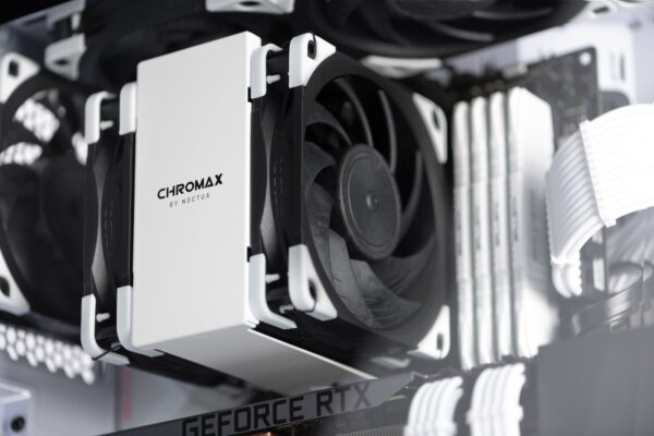 Noctua NF-A12x25 PWM chromax.black.swap 120mm 2000 RPM Chassis Fan - Image 5