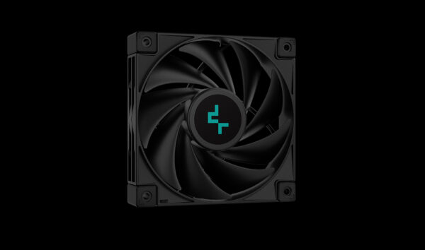 Deepcool AK400 Zero Dark Plus 120mm CPU Air Cooler With Two High-Performance FDB Fans ( R-AK400-BKNNMD-G-1 ) - Image 5