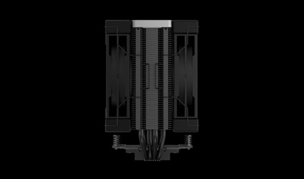 Deepcool AK400 Zero Dark Plus 120mm CPU Air Cooler With Two High-Performance FDB Fans ( R-AK400-BKNNMD-G-1 ) - Image 9