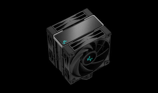 Deepcool AK400 Zero Dark Plus 120mm CPU Air Cooler With Two High-Performance FDB Fans ( R-AK400-BKNNMD-G-1 ) - Image 4