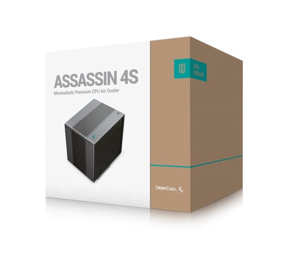 Deepcool ASSASSIN 4S 140mm Dual Tower CPU Air Cooler With Seven 6mm Heat Pipes 140mm Fdb Fan ( R-ASN4S-BKGPMN-G ) - Image 11