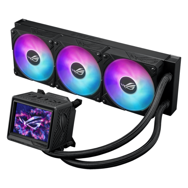 Asus ROG Ryujin III 360 ARGB Extreme 360mm CPU Liquid Cooler With Three Magnetic ROG ARGB Fans - Image 2