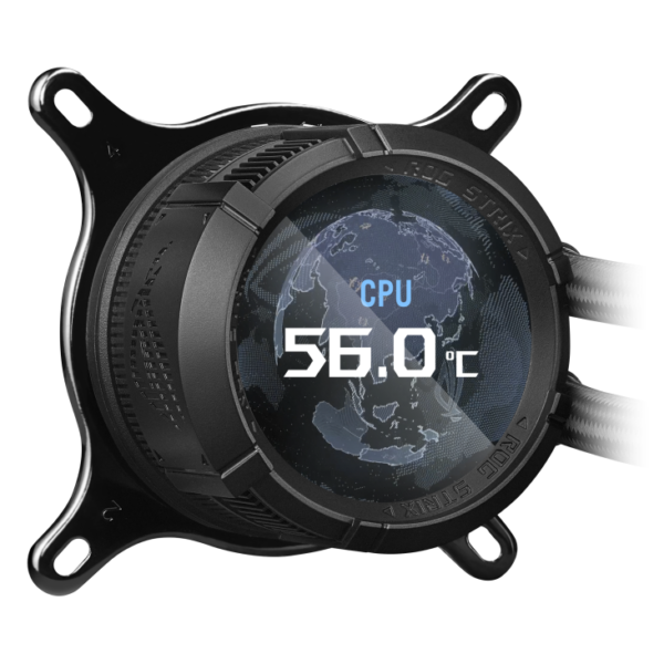 Asus ROG STRIX LC III 360 ARGB LCD 360mm Black CPU Liquid Cooler With Three Premium ROG ARGB Fans - Image 10