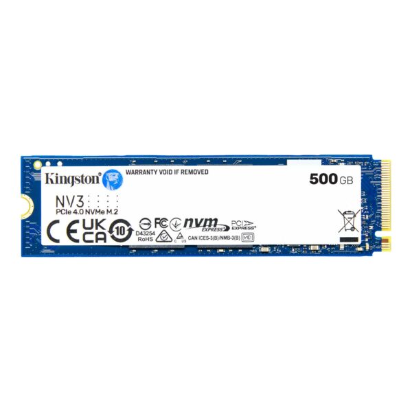 Kingston NV3 500GB 3D NAND M.2 PCIe 4.0 NVMe SSD ( SNV3S/500G )
