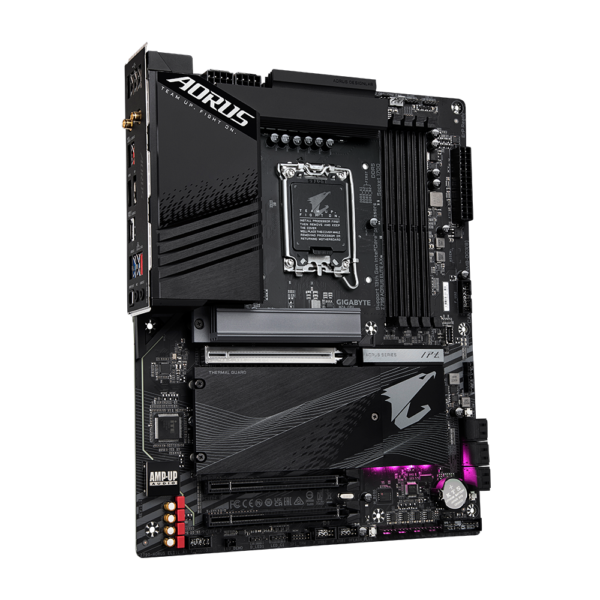 Gigabyte Z790 AORUS ELITE AX (rev. 1.x) ATX Motherboard ( Intel LGA1700 Socket, Supports 14th, 13th, and 12th Generation Intel Core, Pentium Gold and Celeron CPU, 4 x DDR5 RAM Slots, Max 256GB RAM ) - Image 3