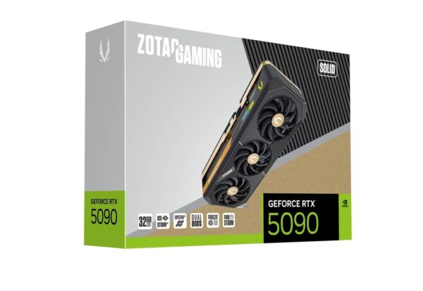 ZOTAC GAMING GeForce RTX 5090 SOLID 32GB GDDR7 512-bit Gaming Graphics Card With Triple Fans ( ZT-B50900D-10P ) - Image 8