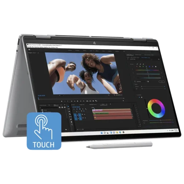 HP Envy x360 14-fa0038AU AMD Ryzen 5-8640HS 14 inch WUXGA IPS Touchscreen Thin and Light Silver Laptop ( 16GB LPDDR5 RAM, 512GB SSD , WIN 11+MSO )
