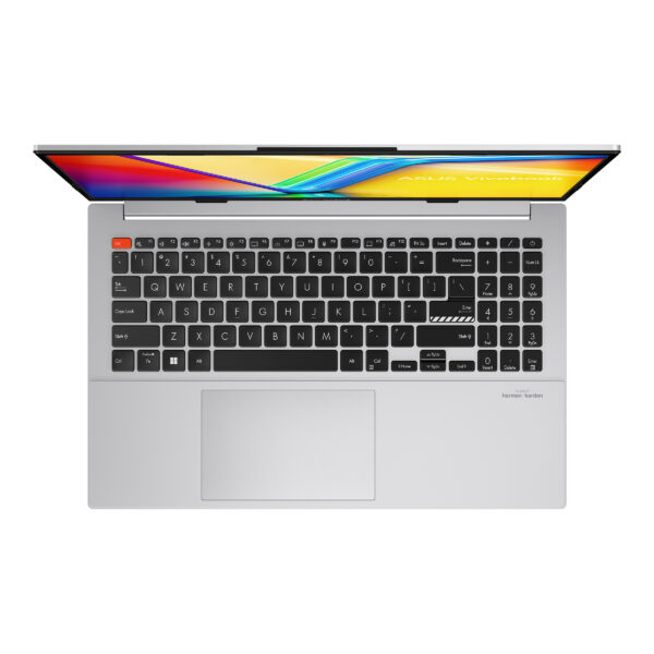 ASUS Vivobook S 15 K5504VAB-BN416WS Intel Evo Core i5-13500H 13th Gen 15.6 Inch FHD 60Hz Light Weight Laptop ( 16GB LPDDR5 RAM, 512GB SSD, Windows 11, MS Office , Cool Silver ) - Image 4