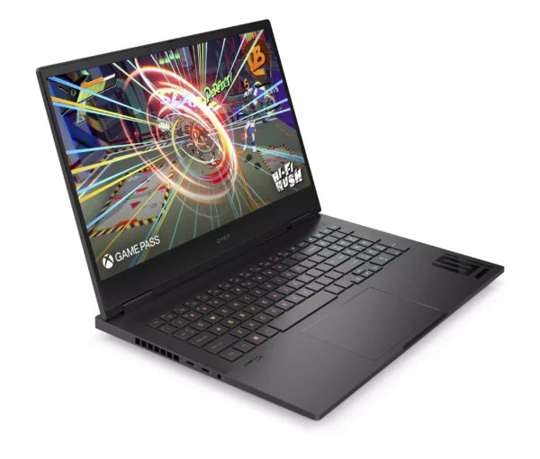 HP Omen 16-WF1095TX Intel Core i7 14th Gen 16.1 Inch FHD Antiglare IPS 144Hz Gaming Laptop ( 16GB DDR5 RAM, 1 TB SSD, RTX 4050 6GB GPU, WIN 11+MSO, Black ) - Image 3