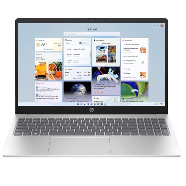 HP 15-fc0026AU AMD Ryzen 3 7320U 15.6 inch Full HD Thin and Light Silver Laptop 7L030PA ( 8 GB LPDDR5 RAM, 512 GB SSD, WIN 11+MSO )