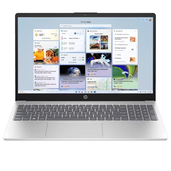 HP 15-fd0220TU Intel Core i5-1334U 13th Gen 15.6 Inch FHD Silver Laptop 9D3N0PA ( 8 GB DDR4 RAM, 512 GB SSD, WIN 11+MSO ) 
