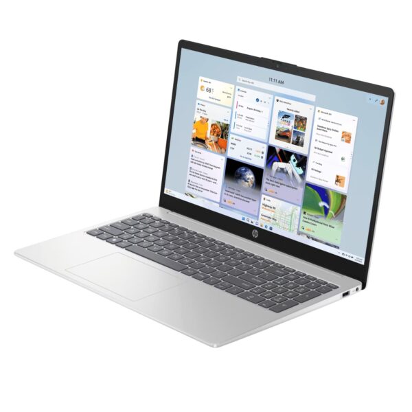 HP 15 15-fc0156AU AMD Ryzen 5-7520U 15.6 inch Full HD Thin and Light Silver Laptop 9D3N4PA ( 16 GB LPDDR5 RAM, 512GB SSD, WIN 11+MSO ) - Image 3