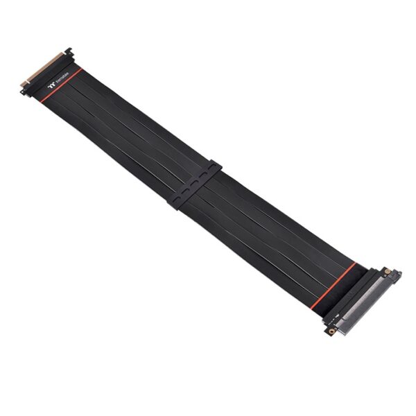 Thermaltake TT Premium PCI-E 4.0 Extender 600mm Black High Speed Flexible Extender Riser Cable ( AC-059-CO1OTN-C1 )