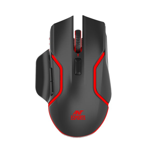 Ant Esports GM320 Pro Optical Wireless 3200 DPI RGB LED Backlit Black Gaming Mouse ( AEPP0055 )