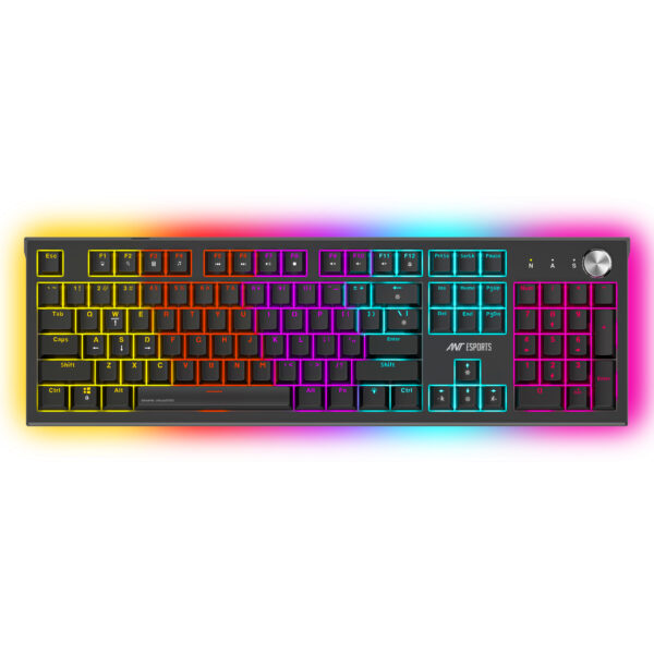 Ant Esports MK1850 Mechanical Blacklit Wired Black Gaming Keyboard With Blue Switches ( AEPP0225 )